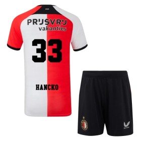Maillot Feyenoord Rotterdam Hancko 33 Enfant Domicile 2024-25